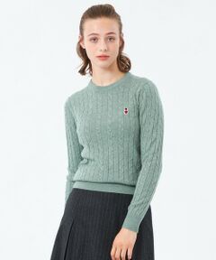 MACKINTOSH PHILOSOPHY / マッキントッシュ フィロソフィー ニット・セーター | バッキンガムベア ケーブルニット