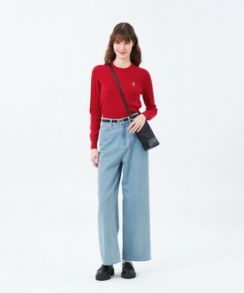 MACKINTOSH PHILOSOPHY / マッキントッシュ フィロソフィー ニット・セーター | バッキンガムベア ケーブルニット | 詳細3