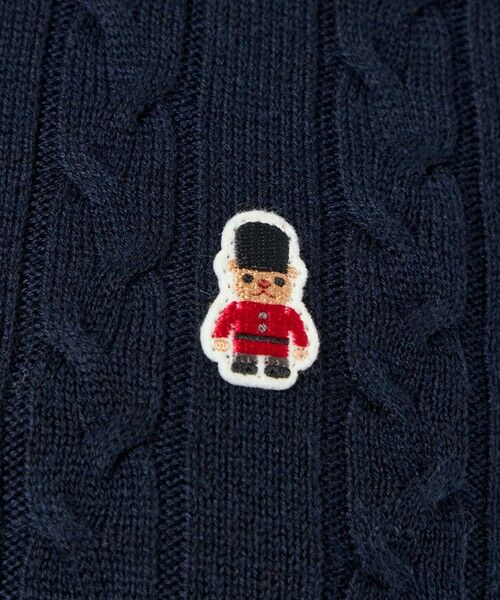 MACKINTOSH PHILOSOPHY / マッキントッシュ フィロソフィー ニット・セーター | バッキンガムベア ケーブルニット | 詳細14