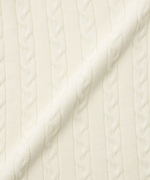 MACKINTOSH PHILOSOPHY / マッキントッシュ フィロソフィー ニット・セーター | バッキンガムベア ケーブルニット | 詳細15