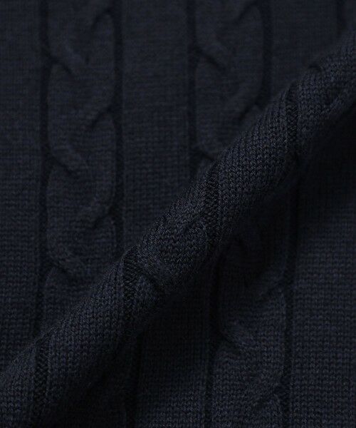 MACKINTOSH PHILOSOPHY / マッキントッシュ フィロソフィー ニット・セーター | バッキンガムベア ケーブルニット | 詳細20