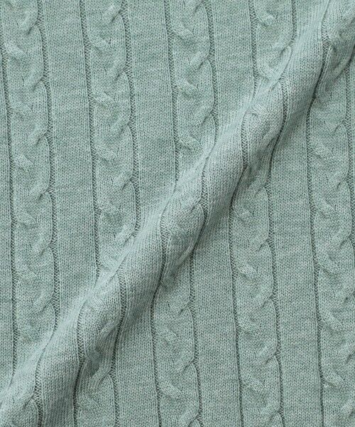 MACKINTOSH PHILOSOPHY / マッキントッシュ フィロソフィー ニット・セーター | バッキンガムベア ケーブルニット | 詳細23