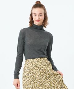 MACKINTOSH PHILOSOPHY / マッキントッシュ フィロソフィー ニット・セーター | コンパクトコットンシアータートルニット