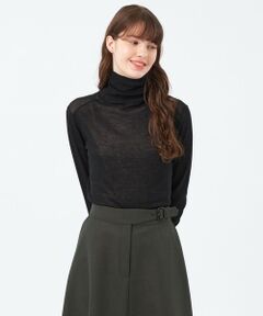 MACKINTOSH PHILOSOPHY / マッキントッシュ フィロソフィー ニット・セーター | コンパクトコットンシアータートルニット