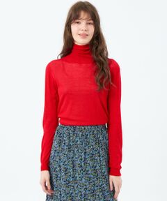 MACKINTOSH PHILOSOPHY / マッキントッシュ フィロソフィー ニット・セーター | コンパクトコットンシアータートルニット