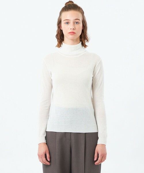 MACKINTOSH PHILOSOPHY / マッキントッシュ フィロソフィー ニット・セーター | コンパクトコットンシアータートルニット | 詳細5