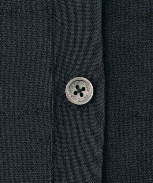 MACKINTOSH PHILOSOPHY / マッキントッシュ フィロソフィー ニット・セーター | ラメボーダーVネックカーディガン | 詳細7