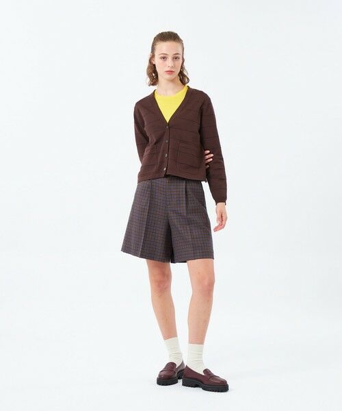 MACKINTOSH PHILOSOPHY / マッキントッシュ フィロソフィー ニット・セーター | ラメボーダーVネックカーディガン | 詳細2