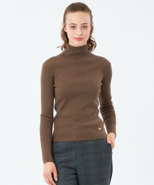 MACKINTOSH PHILOSOPHY/マッキントッシュ フィロソフィー ウォッシャブルファインウールタートルニット キャメル1 38 MACKINTOSH PHILOSOPHY/マッキントッシュ フィロソフィー ウォッシャブルファインウールタートルニット キャメル1 38
