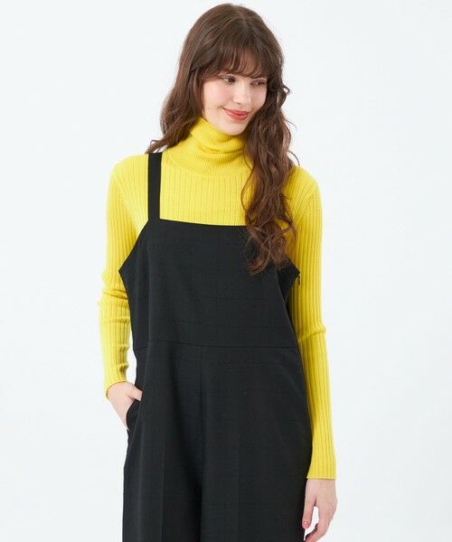 MACKINTOSH PHILOSOPHY/マッキントッシュ フィロソフィー ウォッシャブルファインウールタートルニット イエロー1 36 MACKINTOSH PHILOSOPHY/マッキントッシュ フィロソフィー ウォッシャブルファインウールタートルニット イエロー1 36