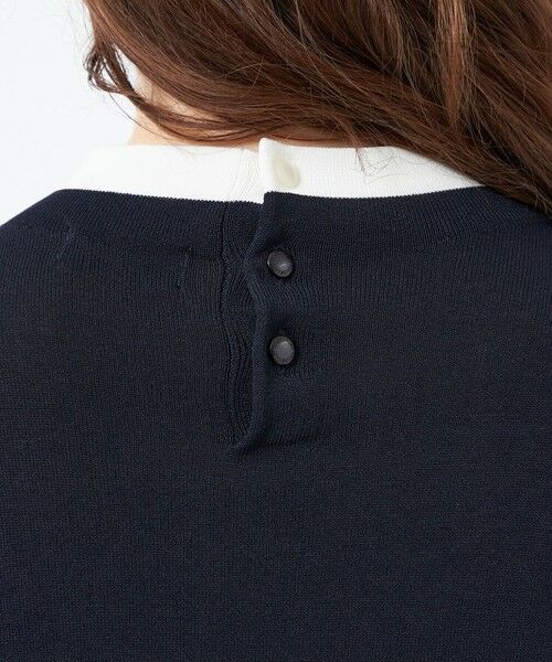 MACKINTOSH PHILOSOPHY / マッキントッシュ フィロソフィー ニット・セーター | 【25年秋冬モデル】Cleric Collar Knit ワイドフィット | 詳細7