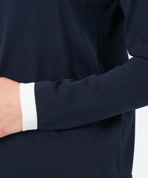 MACKINTOSH PHILOSOPHY / マッキントッシュ フィロソフィー ニット・セーター | 【25年秋冬モデル】Cleric Collar Knit ロングスリーブ | 詳細8