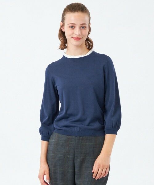 ニット（MackintoshPhilosophy・未使用） セール GREY LABEL ブリティッシュフェアアイルニット （ニット