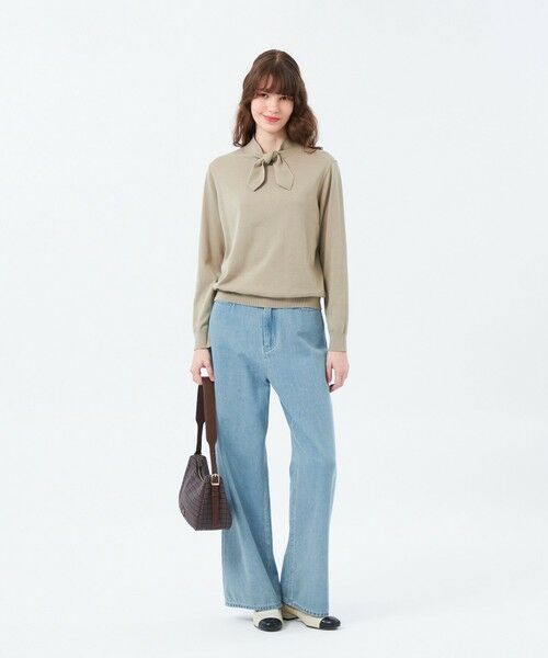 MACKINTOSH PHILOSOPHY / マッキントッシュ フィロソフィー ニット・セーター | リボンタイロングスリーブニット | 詳細3