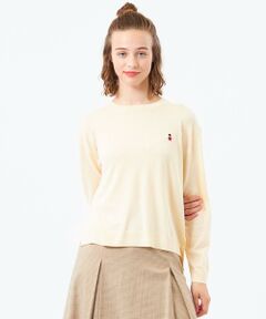 MACKINTOSH PHILOSOPHY / マッキントッシュ フィロソフィー ニット・セーター | 【WEB&一部店舗限定】バッキンガムベア ワッペンクルーネックニット