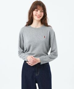 MACKINTOSH PHILOSOPHY / マッキントッシュ フィロソフィー ニット・セーター | 【WEB&一部店舗限定】バッキンガムベア ワッペンクルーネックニット