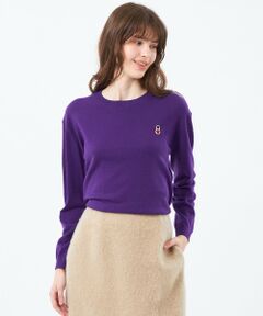 MACKINTOSH PHILOSOPHY / マッキントッシュ フィロソフィー ニット・セーター | 【WEB&一部店舗限定】バッキンガムベア ワッペンクルーネックニット