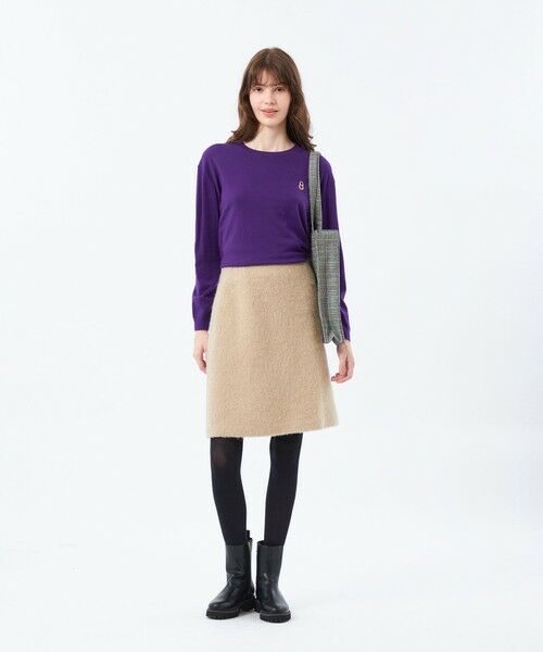 MACKINTOSH PHILOSOPHY / マッキントッシュ フィロソフィー ニット・セーター | 【WEB&一部店舗限定】バッキンガムベア ワッペンクルーネックニット | 詳細5