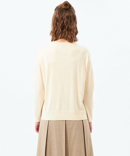 MACKINTOSH PHILOSOPHY / マッキントッシュ フィロソフィー ニット・セーター | 【WEB&一部店舗限定】バッキンガムベア ワッペンクルーネックニット | 詳細9