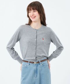 MACKINTOSH PHILOSOPHY / マッキントッシュ フィロソフィー ニット・セーター | 【WEB&一部店舗限定】バッキンガムベア ワッペンニットカーディガン