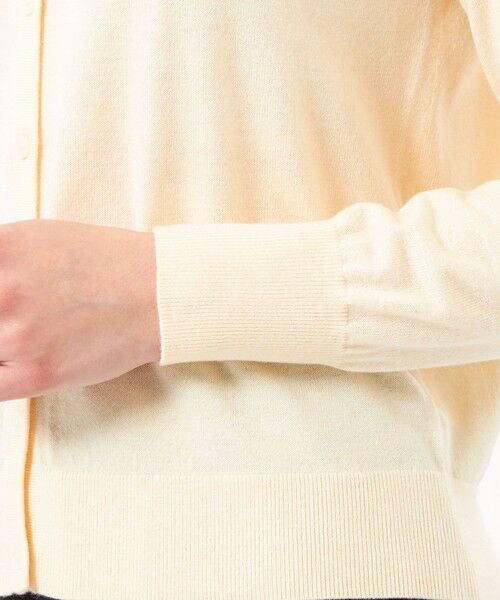 MACKINTOSH PHILOSOPHY / マッキントッシュ フィロソフィー ニット・セーター | 【WEB&一部店舗限定】バッキンガムベア ワッペンニットカーディガン | 詳細10