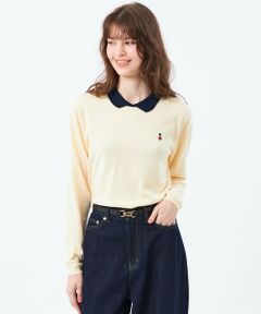 MACKINTOSH PHILOSOPHY / マッキントッシュ フィロソフィー ニット・セーター | 【WEB&一部店舗限定】バッキンガムベア ワッペンニットポロ