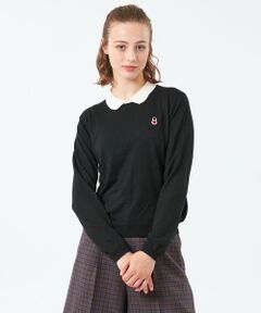 MACKINTOSH PHILOSOPHY / マッキントッシュ フィロソフィー ニット・セーター | 【WEB&一部店舗限定】バッキンガムベア ワッペンニットポロ