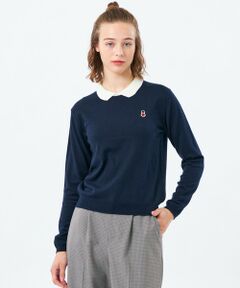 MACKINTOSH PHILOSOPHY / マッキントッシュ フィロソフィー ニット・セーター | 【WEB&一部店舗限定】バッキンガムベア ワッペンニットポロ