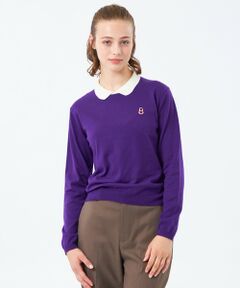 MACKINTOSH PHILOSOPHY / マッキントッシュ フィロソフィー ニット・セーター | 【WEB&一部店舗限定】バッキンガムベア ワッペンニットポロ