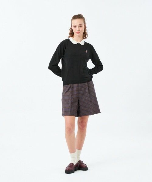 MACKINTOSH PHILOSOPHY / マッキントッシュ フィロソフィー ニット・セーター | 【WEB&一部店舗限定】バッキンガムベア ワッペンニットポロ | 詳細3