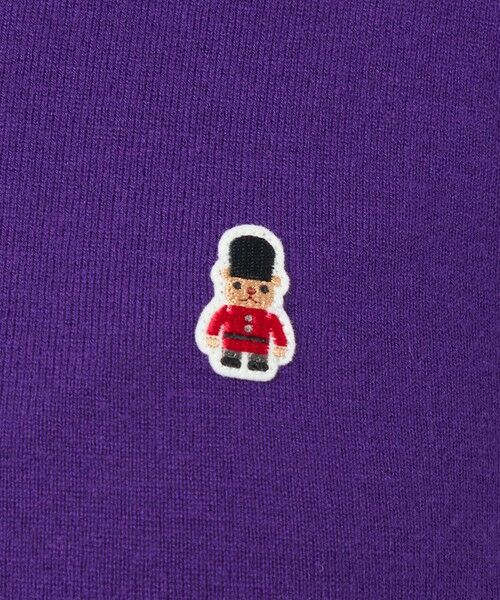 MACKINTOSH PHILOSOPHY / マッキントッシュ フィロソフィー ニット・セーター | 【WEB&一部店舗限定】バッキンガムベア ワッペンニットポロ | 詳細11