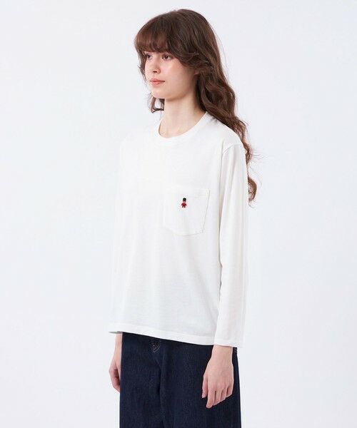 MACKINTOSH PHILOSOPHY / マッキントッシュ フィロソフィー カットソー | バッキンガムベア ポケットロンＴ | 詳細4