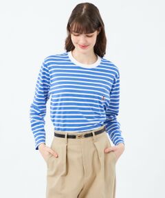 MACKINTOSH PHILOSOPHY / マッキントッシュ フィロソフィー カットソー | バッキンガムベア ボーダーポケットロンT