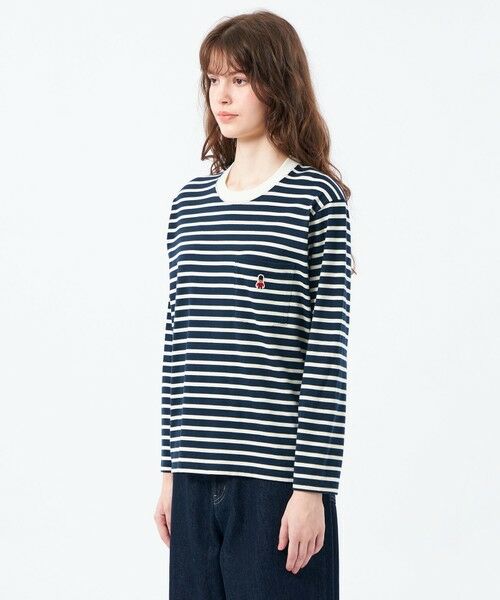 MACKINTOSH PHILOSOPHY / マッキントッシュ フィロソフィー カットソー | バッキンガムベア ボーダーポケットロンT | 詳細6