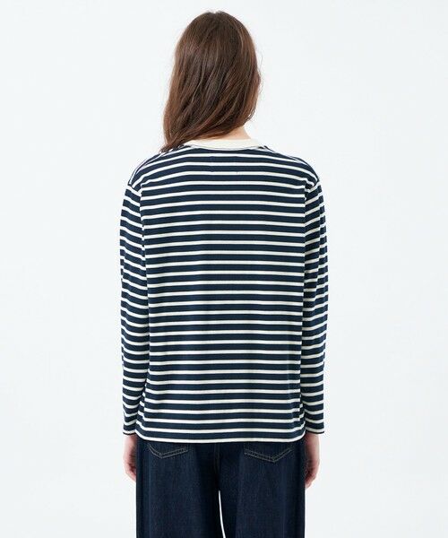 MACKINTOSH PHILOSOPHY / マッキントッシュ フィロソフィー カットソー | バッキンガムベア ボーダーポケットロンT | 詳細7