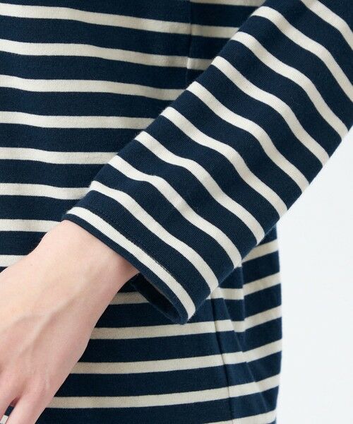 MACKINTOSH PHILOSOPHY / マッキントッシュ フィロソフィー カットソー | バッキンガムベア ボーダーポケットロンT | 詳細9