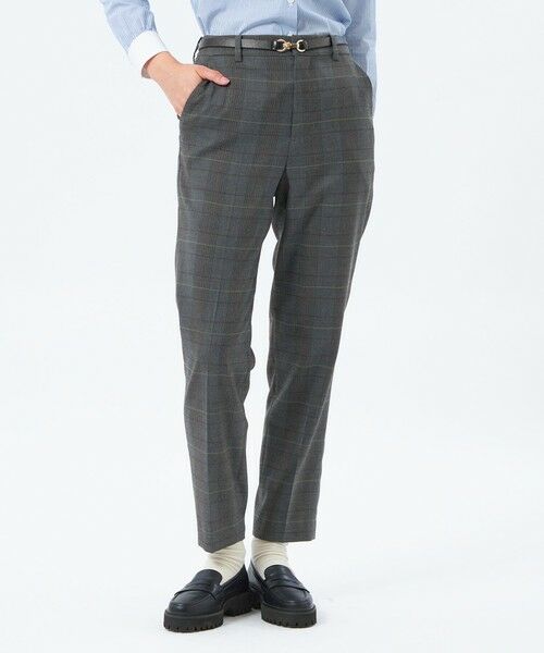 MACKINTOSH PHILOSOPHY/マッキントッシュ フィロソフィー ウォッシャブルウールテーパードパンツ チャコールグレー1 40 MACKINTOSH PHILOSOPHY/マッキントッシュ フィロソフィー ウォッシャブルウールテーパードパンツ チャコールグレー1 40