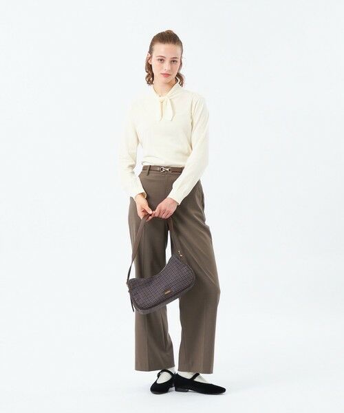 MACKINTOSH PHILOSOPHY / マッキントッシュ フィロソフィー その他パンツ | ウォッシャブルウールワイドパンツ | 詳細3