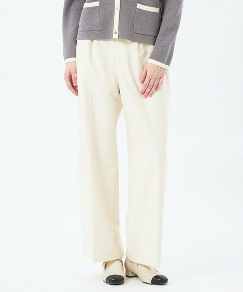 MACKINTOSH PHILOSOPHY/マッキントッシュ フィロソフィー WARM TWILL ワイドパンツ オフホワイト2 40 MACKINTOSH PHILOSOPHY/マッキントッシュ フィロソフィー WARM TWILL ワイドパンツ オフホワイト2 40