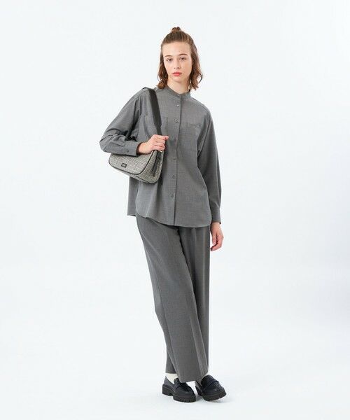 MACKINTOSH PHILOSOPHY / マッキントッシュ フィロソフィー その他パンツ | WARM TWILL ワイドパンツ | 詳細2