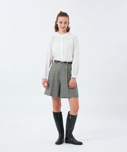 MACKINTOSH PHILOSOPHY / マッキントッシュ フィロソフィー その他パンツ | チェックツイードハーフパンツ | 詳細1