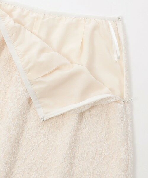 MACKINTOSH PHILOSOPHY / マッキントッシュ フィロソフィー ロング・マキシ丈スカート | フラワーレースフレアスカート | 詳細6