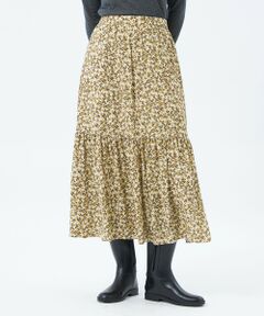 MACKINTOSH PHILOSOPHY / マッキントッシュ フィロソフィー ロング・マキシ丈スカート | リトルフラワープリントギャザースカート