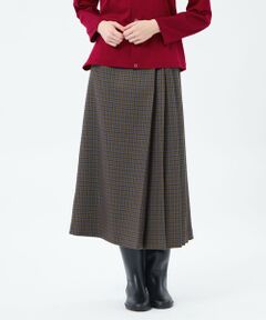 セール】 タータンチェックキルトスカート （ロング・マキシ丈