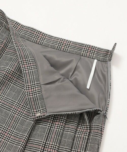 MACKINTOSH PHILOSOPHY / マッキントッシュ フィロソフィー ロング・マキシ丈スカート | サイドプリーツチェックツイードスカート | 詳細7