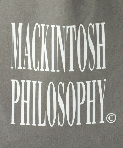 MACKINTOSH PHILOSOPHY / マッキントッシュ フィロソフィー メッセンジャーバッグ・ウエストポーチ | GREY LABEL カラーロゴトート | 詳細6