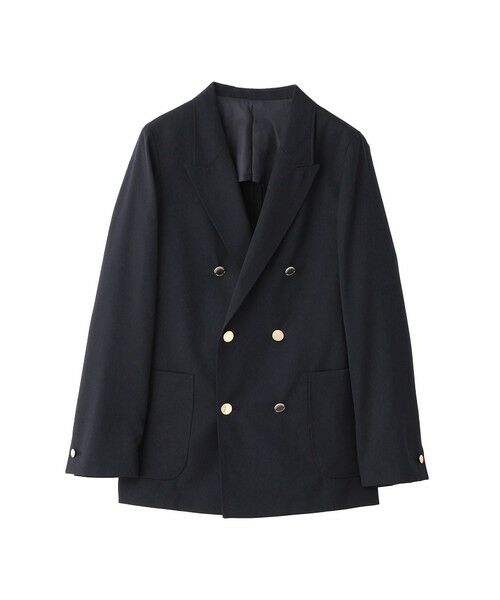 MACKINTOSH PHILOSOPHY / マッキントッシュ フィロソフィー ノーカラージャケット | GREY LABEL ダブルブレストブレザー(ネイビー3)