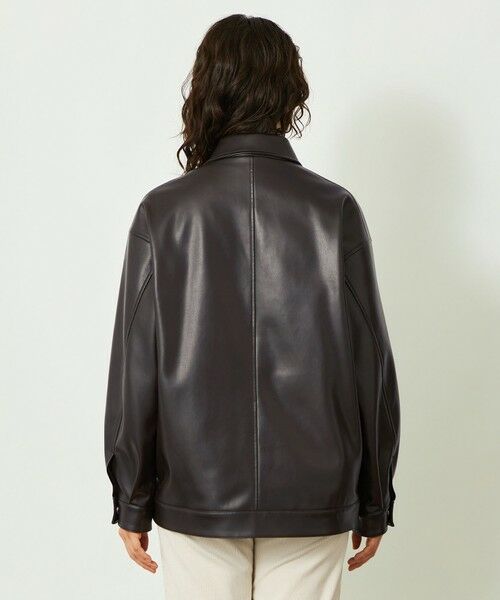 MACKINTOSH PHILOSOPHY / マッキントッシュ フィロソフィー ブルゾン | GREY LABEL 【HARLTON（ハールトン）】フェイクレザー | 詳細7