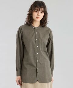 MACKINTOSH PHILOSOPHY / マッキントッシュ フィロソフィー シャツ・ブラウス | GREY LABEL シャンブレーバンドカラーシャツ