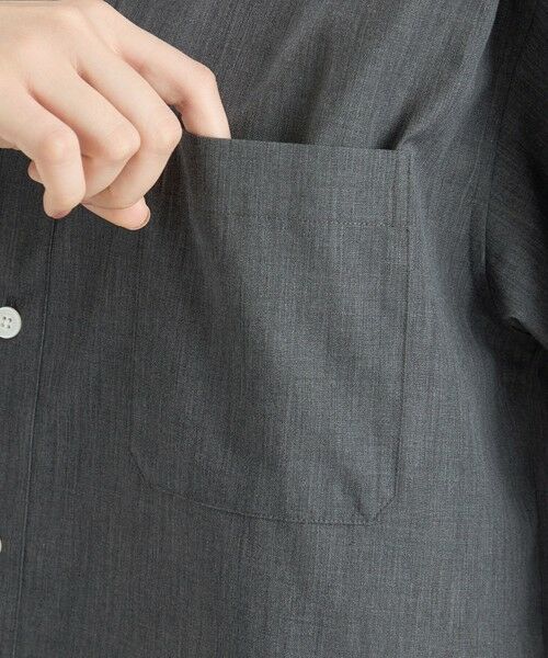 MACKINTOSH PHILOSOPHY / マッキントッシュ フィロソフィー シャツ・ブラウス | GREY LABEL シャンブレーバンドカラーシャツ | 詳細6